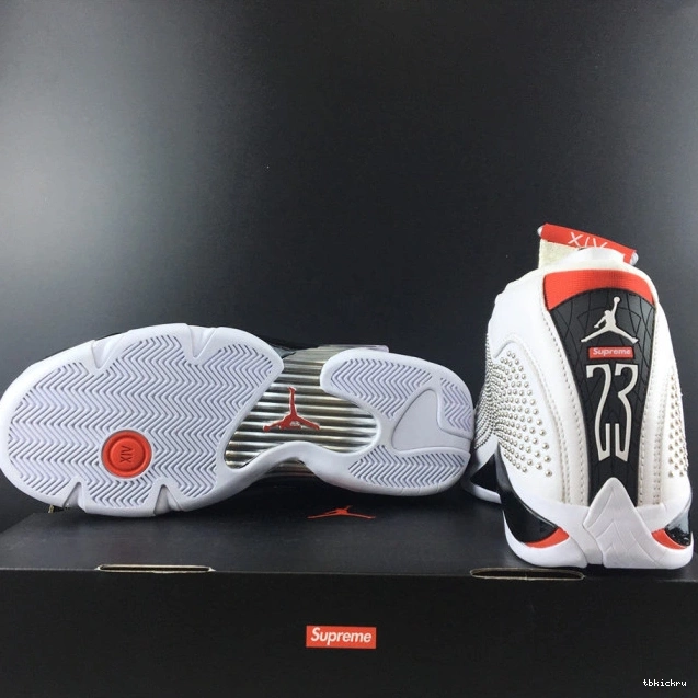 Cheap TBkick BV7630-106 Retro Air 14 White Jordan 0711
